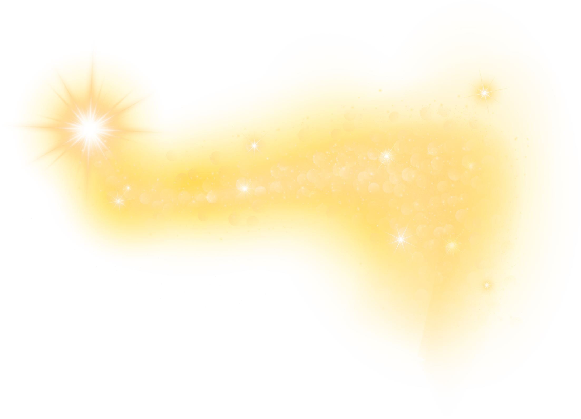 Gold Magic Shooting Star illustration